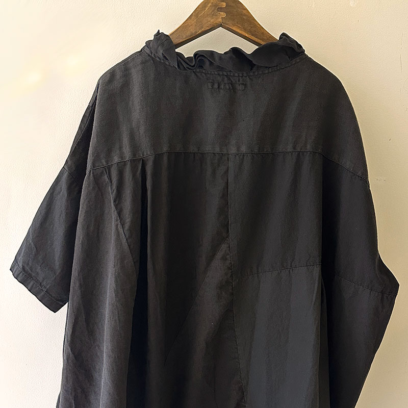 ティグルブロカンテ ミックスソリッド シャツ　S/S