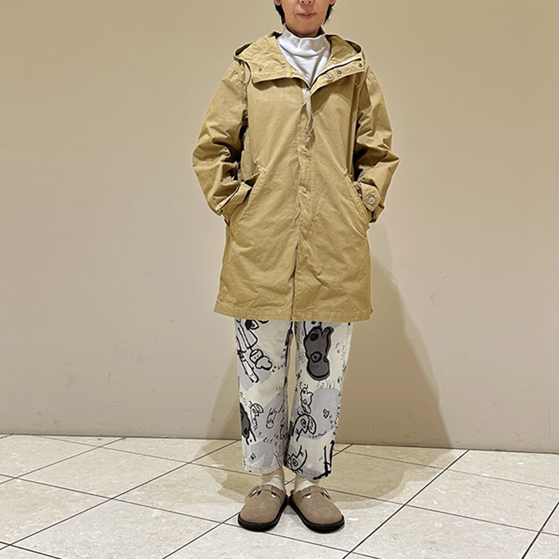 ティグルブロカンテ ジンバブエ モッズハーフコート unisex