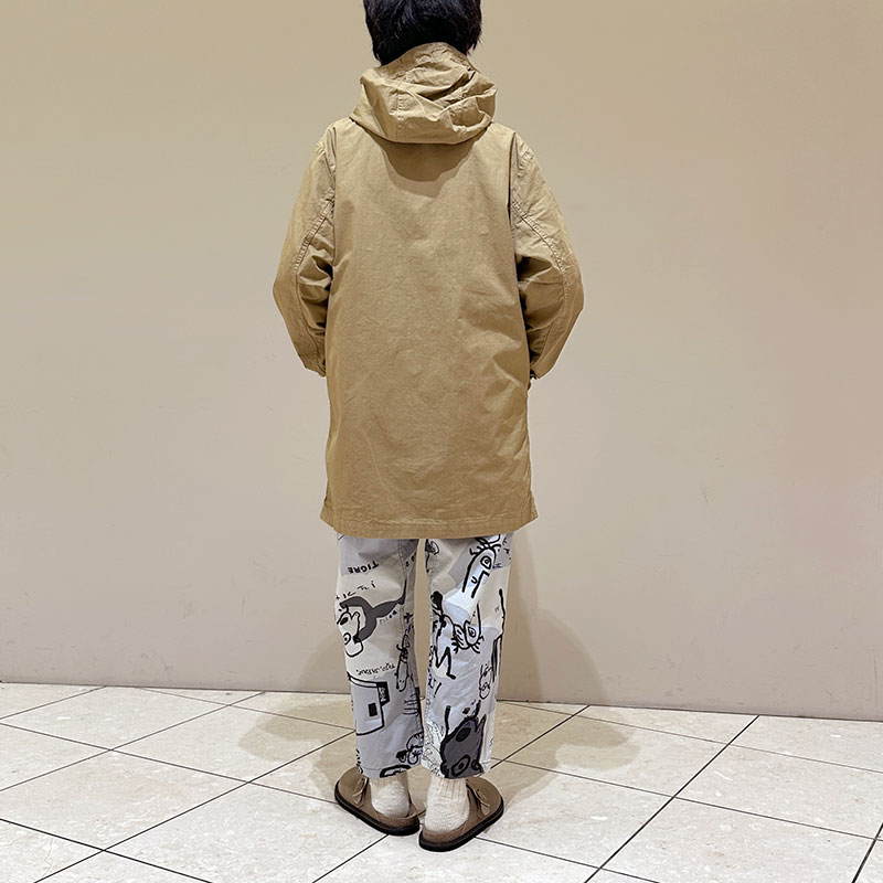 ティグルブロカンテ ジンバブエ モッズハーフコート unisex