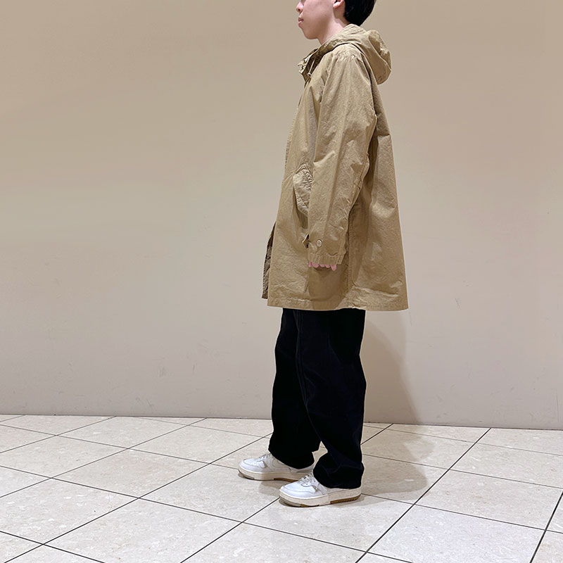 ティグルブロカンテ ジンバブエ モッズハーフコート unisex