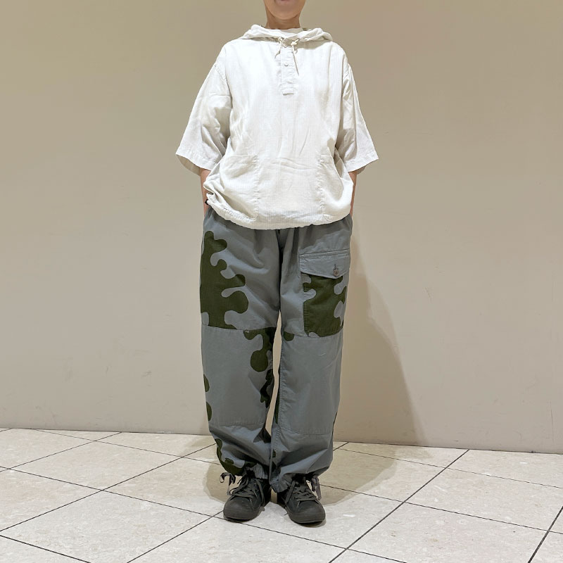ティグルブロカンテ リヨセルリップ BigポケットS/Sアノラック unisex