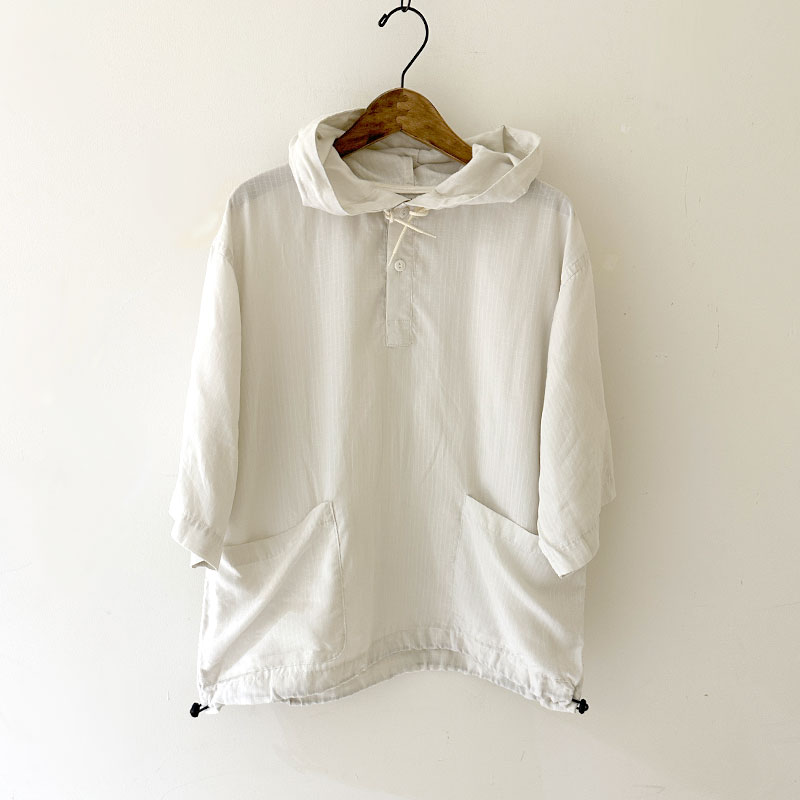 ティグルブロカンテ リヨセルリップ BigポケットS/Sアノラック unisex