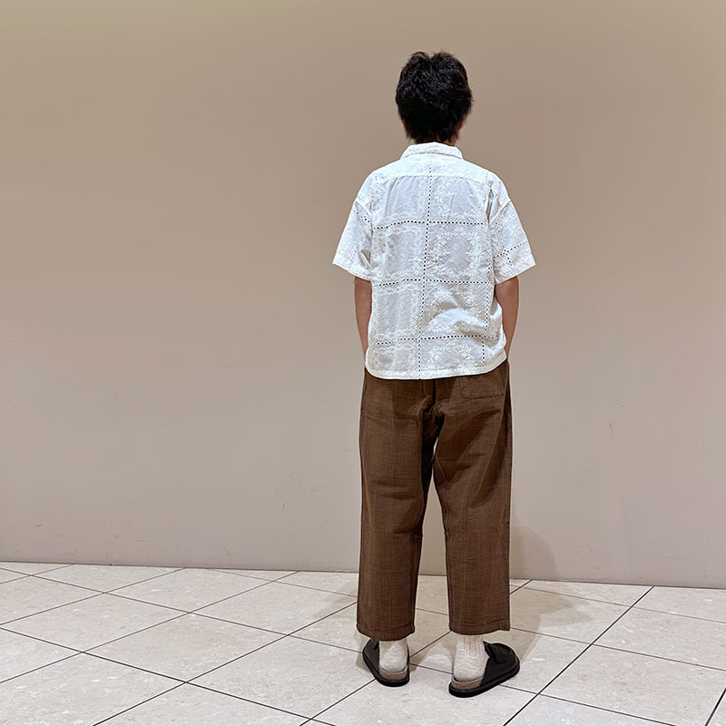 ティグルブロカンテ マグアHandwoven Cotton タゴサクパンツ unisex Brown