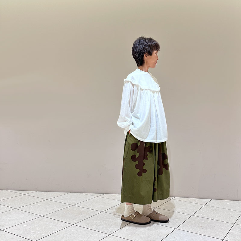 ティグルブロカンテ ニット チュニック TIGRE BROCANTE ティグルブロカンテ｜Khadi DORI スモック