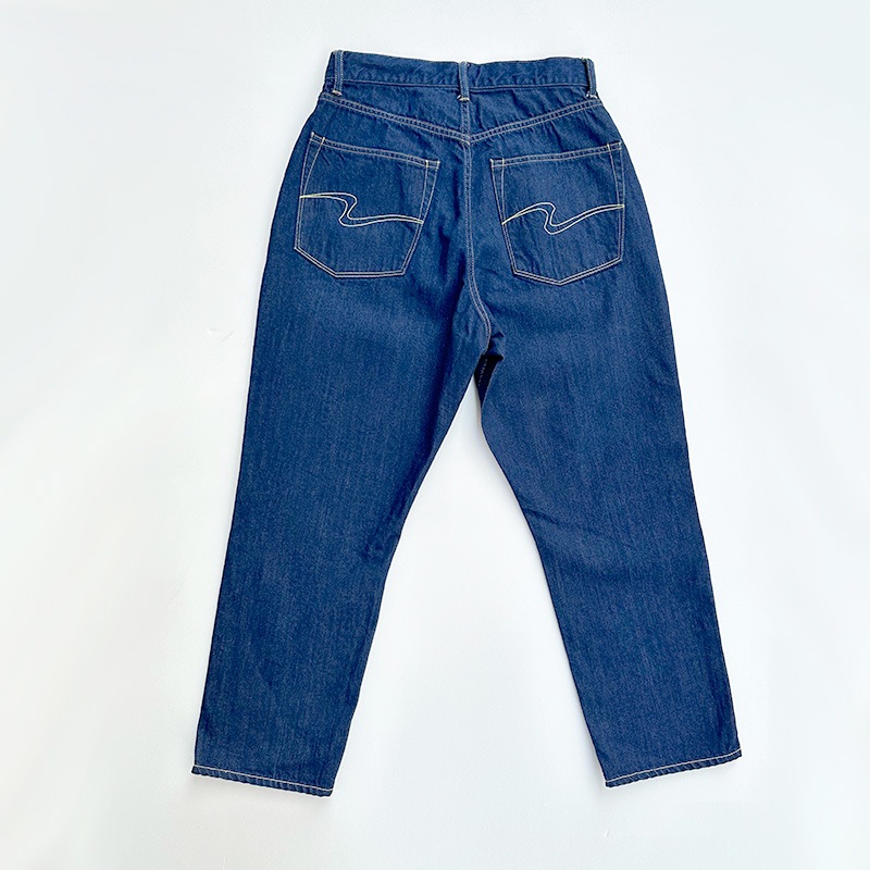 TIGREBROCANTE インディゴ　ウエストゴム ティグルブロカンテ 11.5ozデニム MARU5 パンツ unisex Indigo
