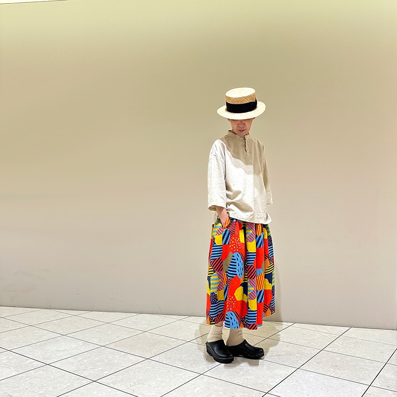 ティグルブロカンテ ハーフリネン ヤッコシャツ unisex