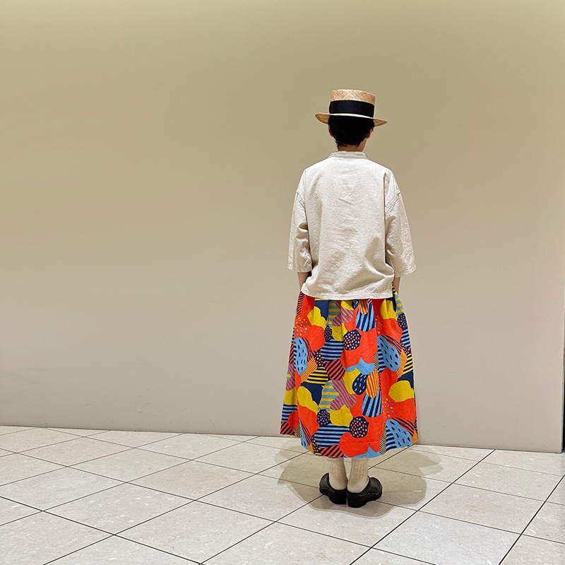 ティグルブロカンテ ハーフリネン ヤッコシャツ unisex