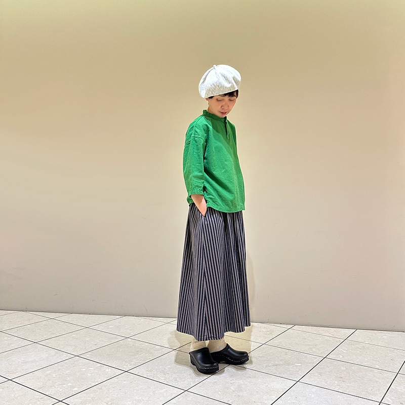 ティグルブロカンテ ハーフリネン ヤッコシャツ unisex