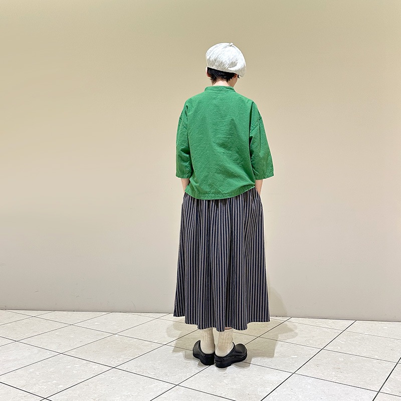 ティグルブロカンテ ハーフリネン ヤッコシャツ unisex