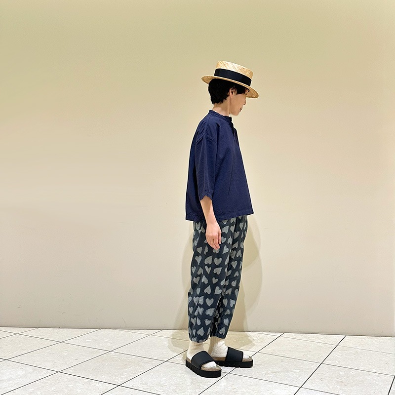 ティグルブロカンテ ハーフリネン ヤッコシャツ unisex