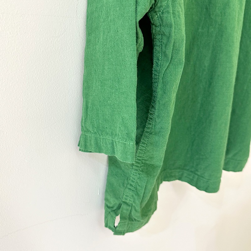 ティグルブロカンテ ハーフリネン ヤッコシャツ unisex