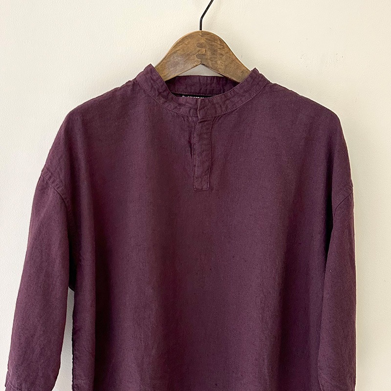 ティグルブロカンテ ハーフリネン ヤッコシャツ unisex