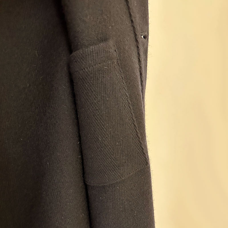 ティグルブロカンテ カルゼヘリンボン スタンドカバーオール unisex Night Navy