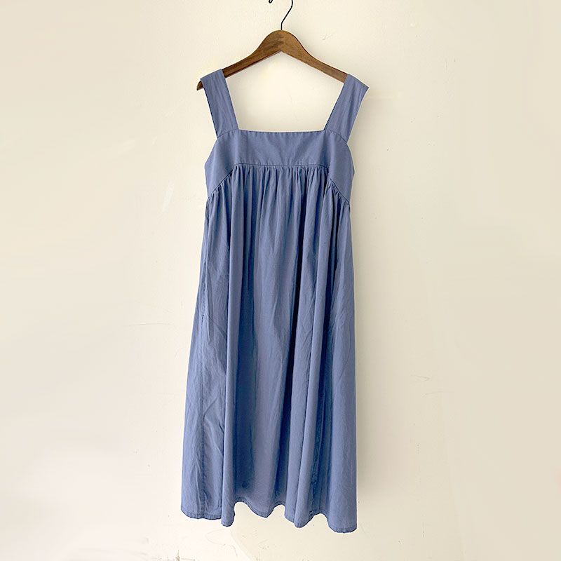 ティグルブロカンテ C/Siシャンブレー pinaforeワンピース