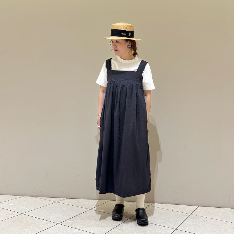 ティグルブロカンテ C/Siシャンブレー pinaforeワンピース