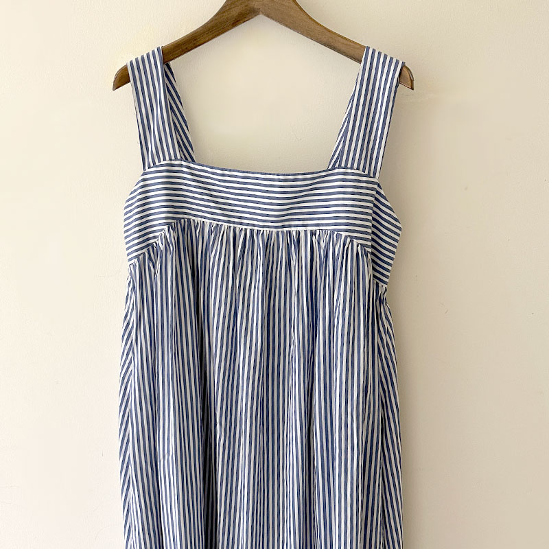 ティグルブロカンテ C/Siシャンブレー pinaforeワンピース