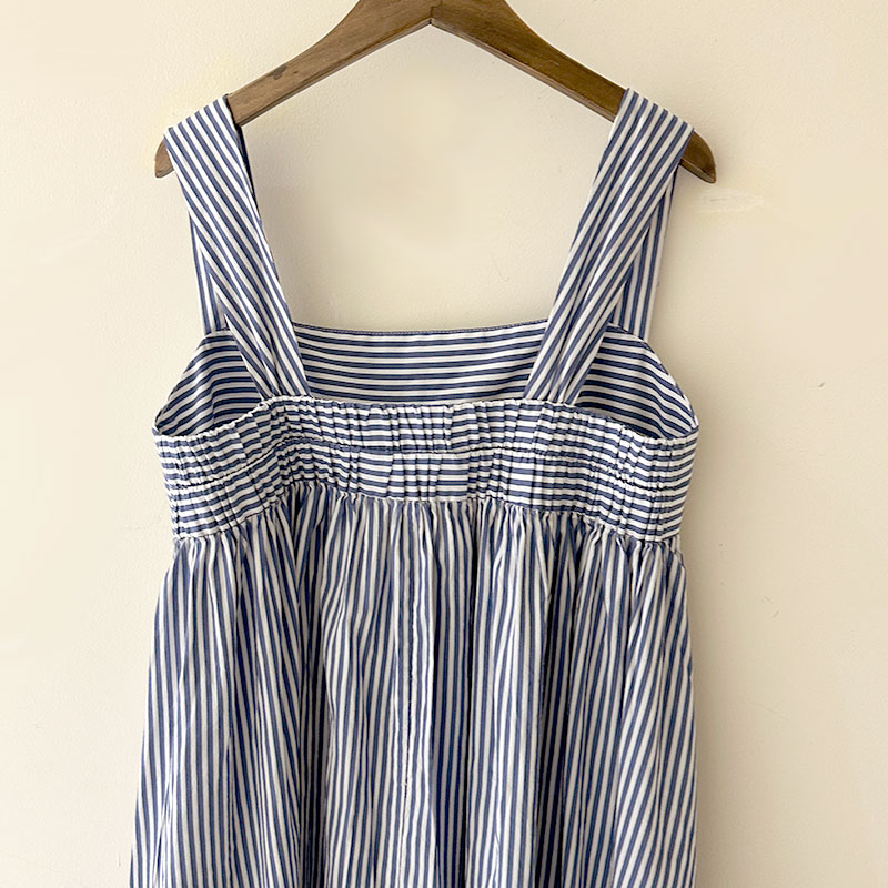 ティグルブロカンテ C/Siシャンブレー pinaforeワンピース