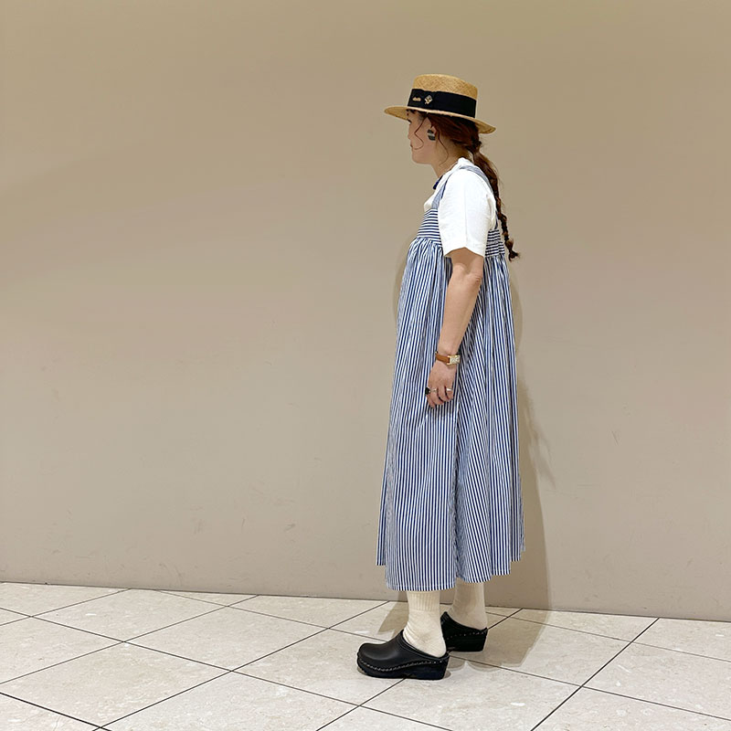 ティグルブロカンテ C/Siシャンブレー pinaforeワンピース