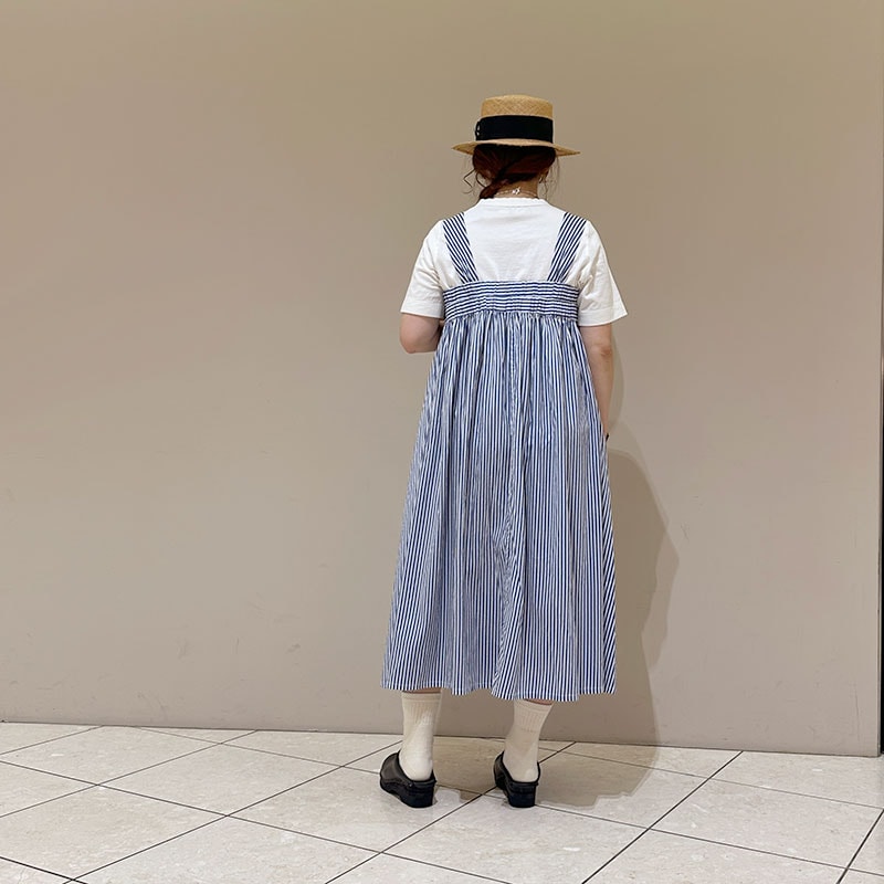 ティグルブロカンテ C/Siシャンブレー pinaforeワンピース