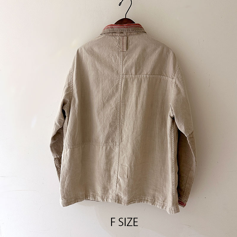 ティグルブロカンテ Re.EUROリネンシーツMIX レギュラーカバーオール unisex