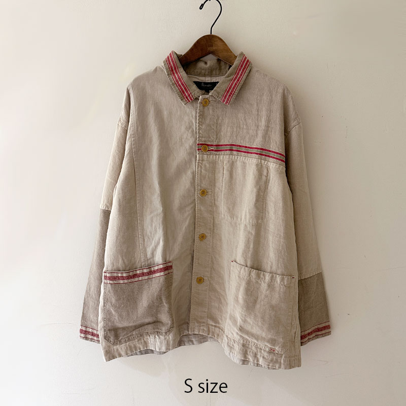 ティグルブロカンテ Re.EUROリネンシーツMIX レギュラーカバーオール unisex