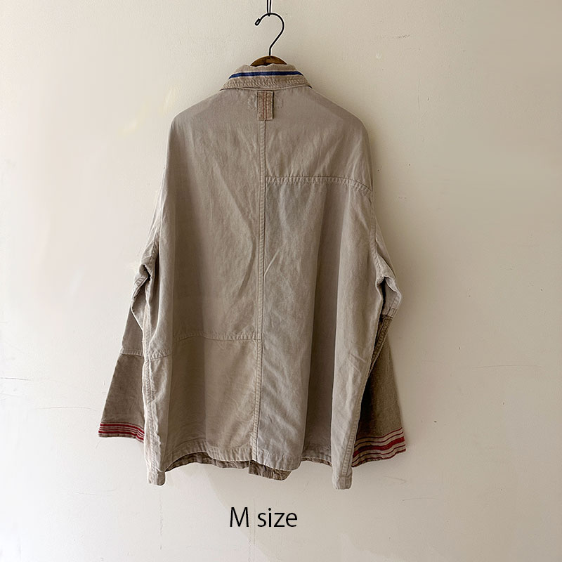ティグルブロカンテ Re.EUROリネンシーツMIX レギュラーカバーオール unisex