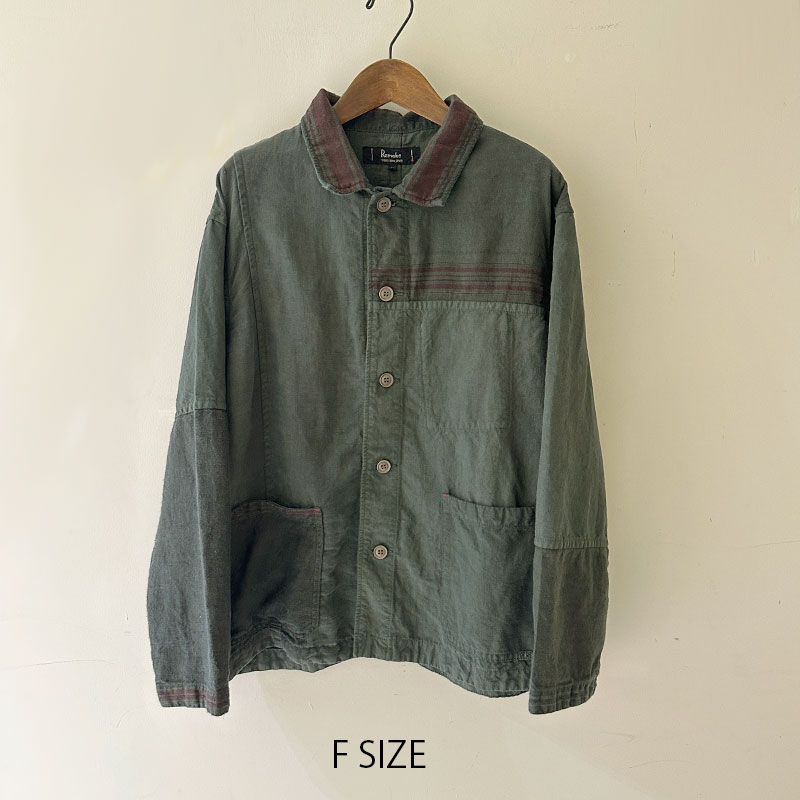 ティグルブロカンテ Re.EUROリネンシーツMIX レギュラーカバーオール unisex