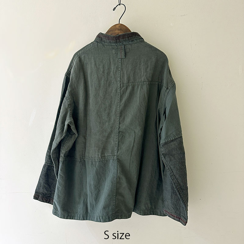 ティグルブロカンテ Re.EUROリネンシーツMIX レギュラーカバーオール unisex