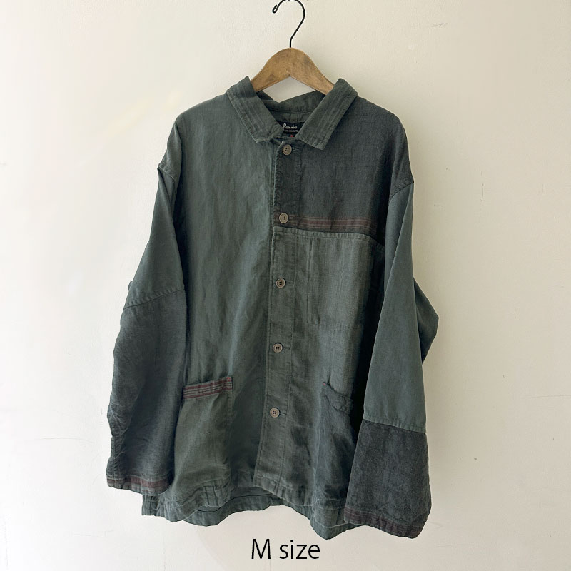 ティグルブロカンテ Re.EUROリネンシーツMIX レギュラーカバーオール unisex