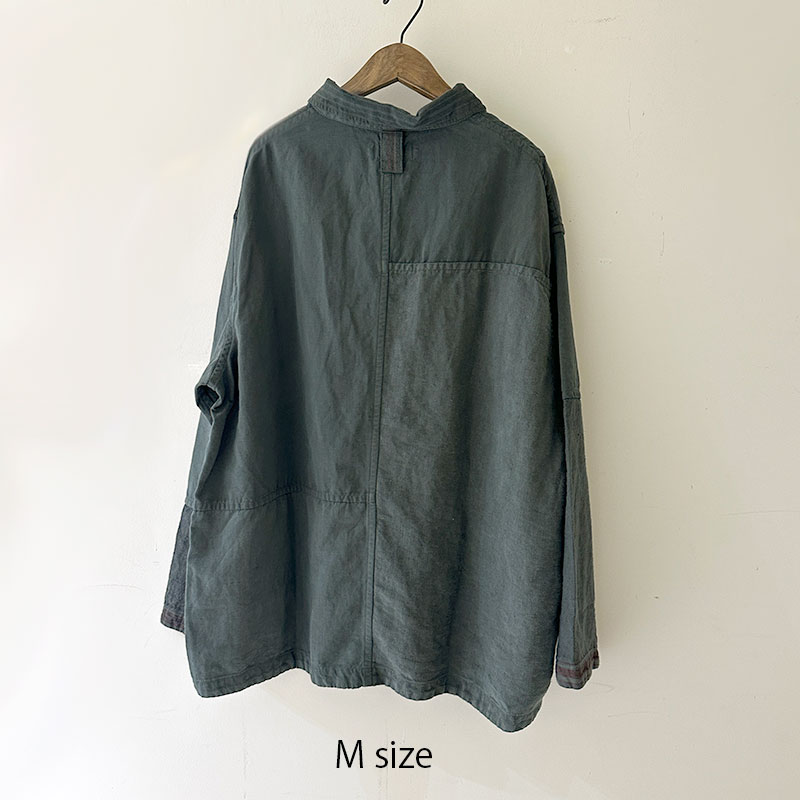 ティグルブロカンテ Re.EUROリネンシーツMIX レギュラーカバーオール unisex
