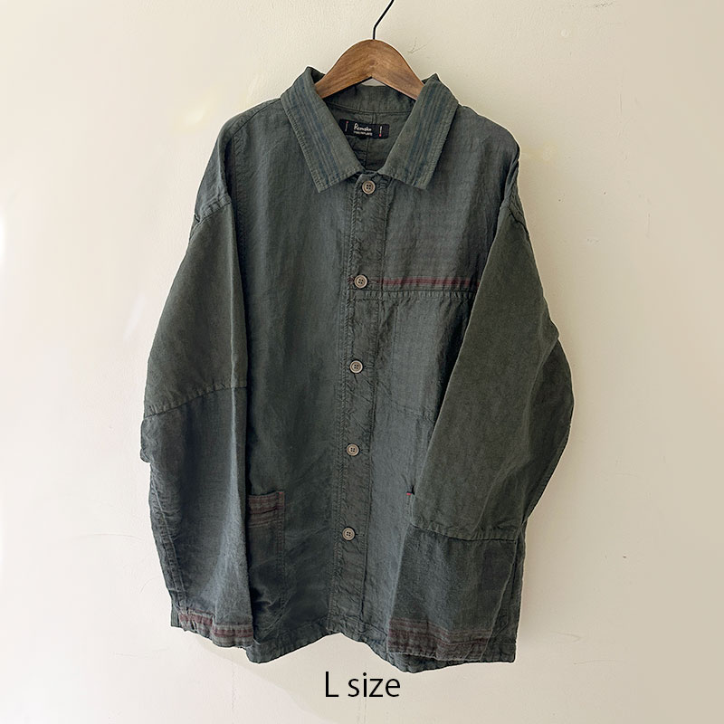 ティグルブロカンテ Re.EUROリネンシーツMIX レギュラーカバーオール unisex