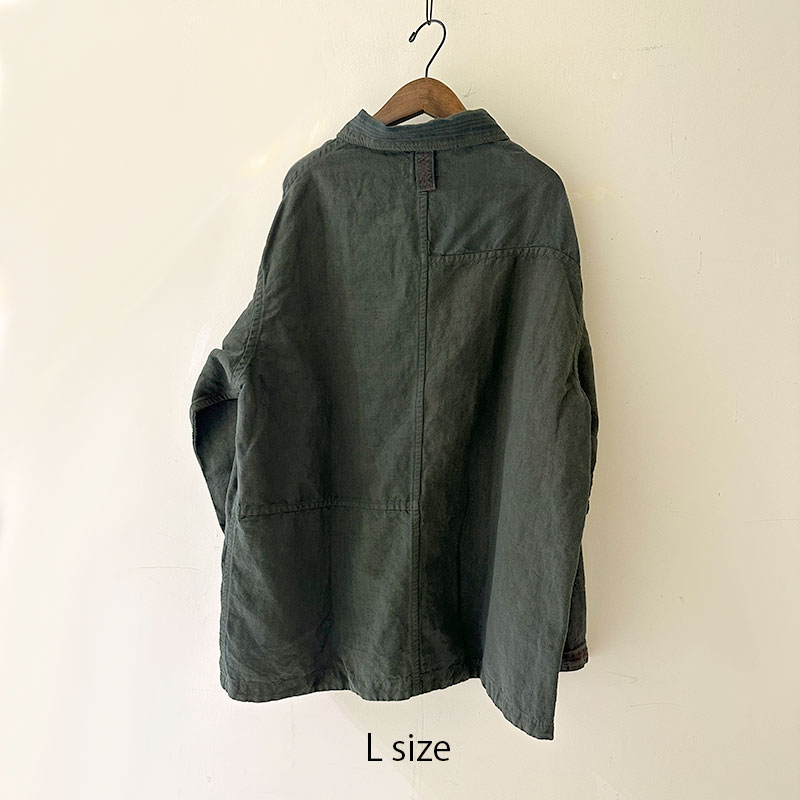 ティグルブロカンテ Re.EUROリネンシーツMIX レギュラーカバーオール unisex