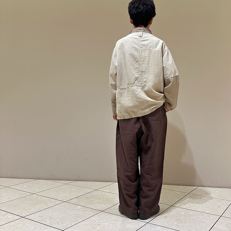 ティグルブロカンテ Re.EUROリネンシーツMIX レギュラーカバーオール unisex