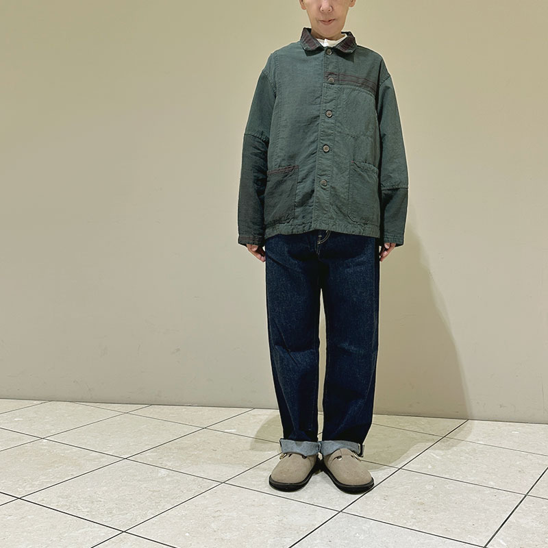 ティグルブロカンテ Re.EUROリネンシーツMIX レギュラーカバーオール unisex
