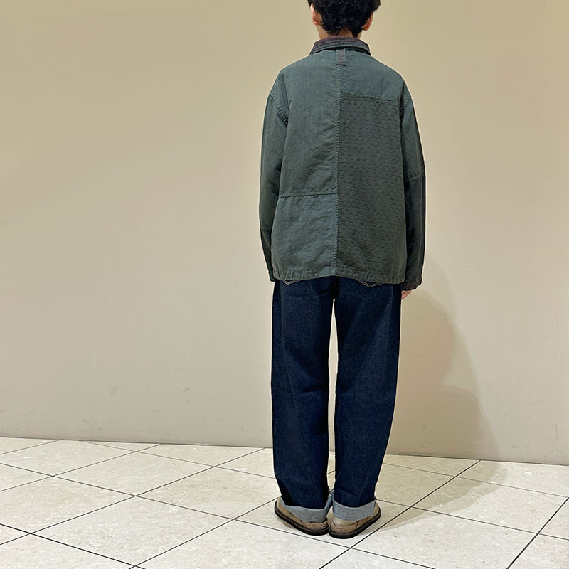 ティグルブロカンテ Re.EUROリネンシーツMIX レギュラーカバーオール unisex