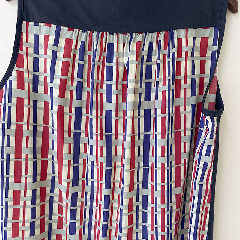 ティグルブロカンテ バンブーチェックブロード 切替タンクトップ