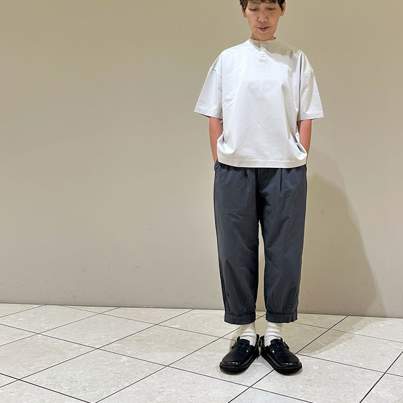 ティグルブロカンテ 80高密度天竺 ヘンリーベニスS/ST unisex