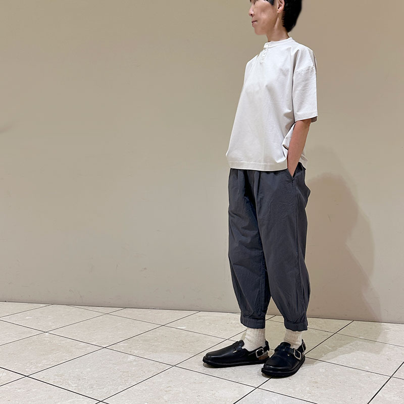 ティグルブロカンテ 80高密度天竺 ヘンリーベニスS/ST unisex
