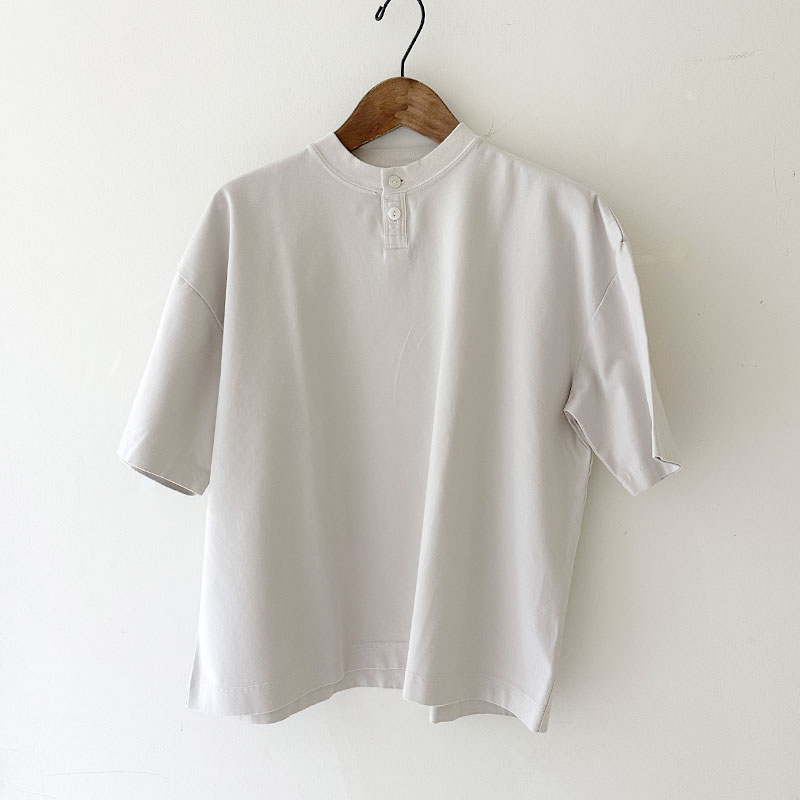 ティグルブロカンテ 80高密度天竺 ヘンリーベニスS/ST unisex