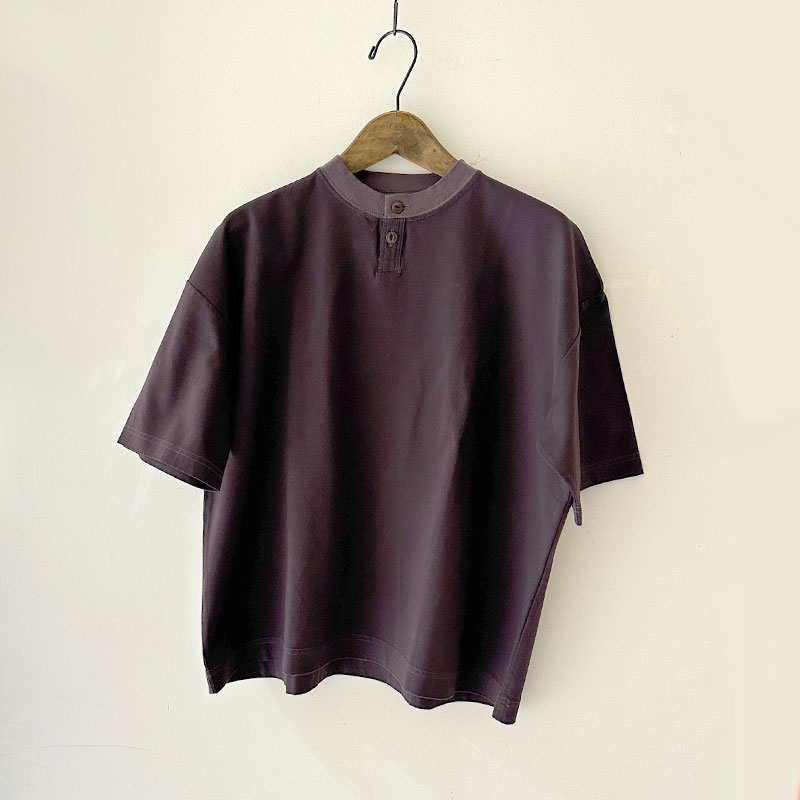ティグルブロカンテ 80高密度天竺 ヘンリーベニスS/ST unisex