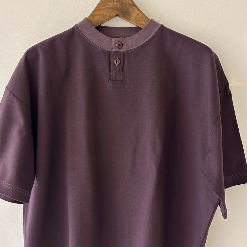 ティグルブロカンテ 80高密度天竺 ヘンリーベニスS/ST unisex