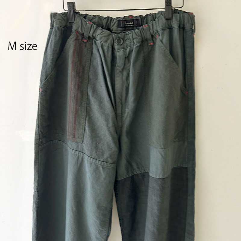 ティグルブロカンテ Re.EUROリネンシーツMIX サルクパンツ unisex