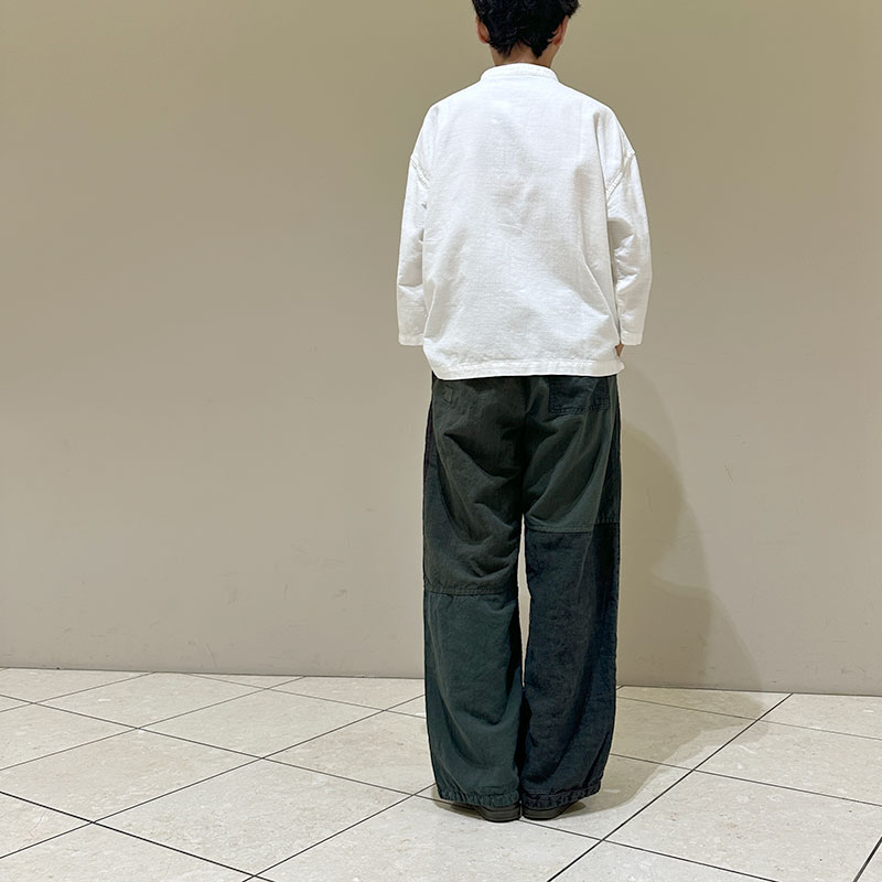 ティグルブロカンテ Re.EUROリネンシーツMIX サルクパンツ unisex