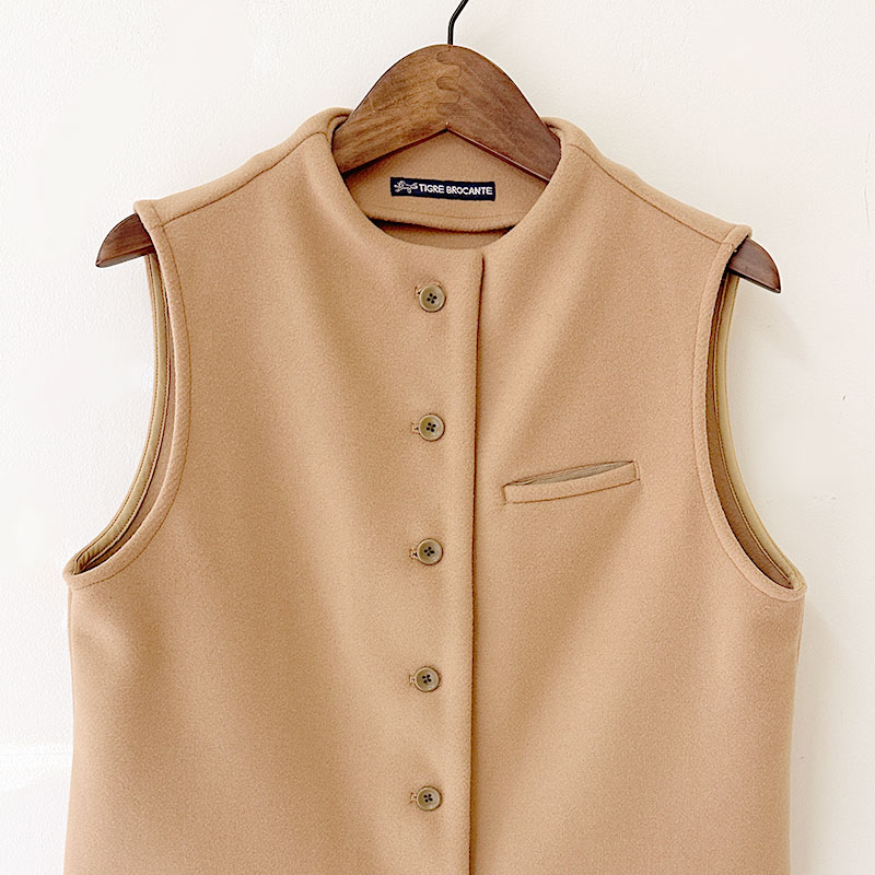 ティグルブロカンテ イタリーメルトン ボトルネックベスト