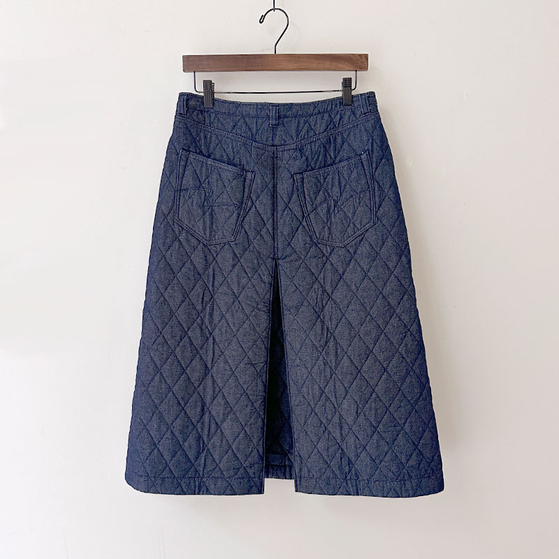 ティグルブロカンテ 7ozデニムキルティング ローライズ5PKT スカート