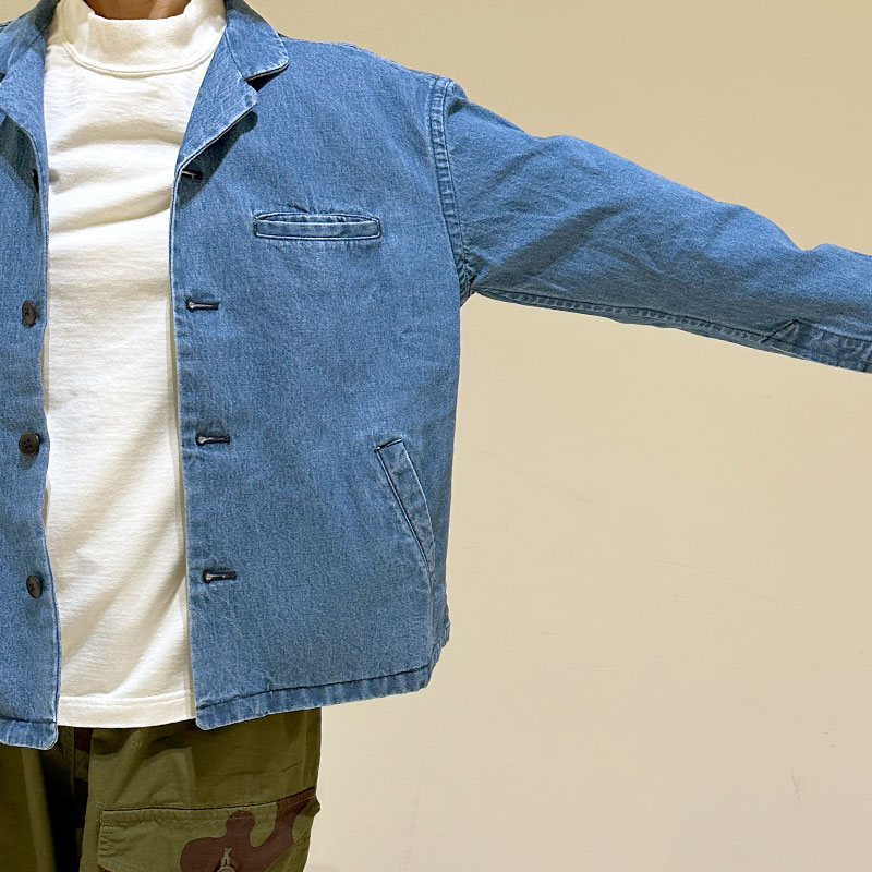 ティグルブロカンテ 10oz デニム Foreman テーラードジャケット unisex Fade