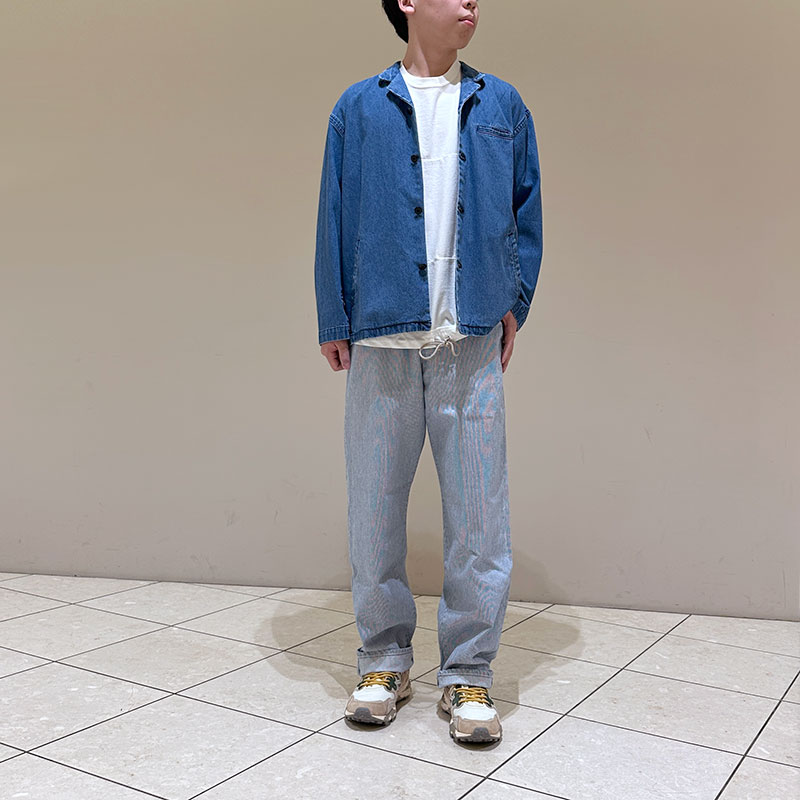 ティグルブロカンテ 10oz デニム Foreman テーラードジャケット unisex Fade