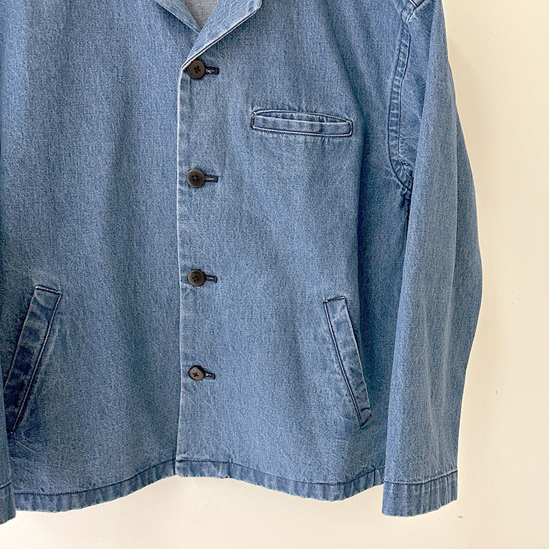 ティグルブロカンテ 10oz デニム Foreman テーラードジャケット unisex Fade