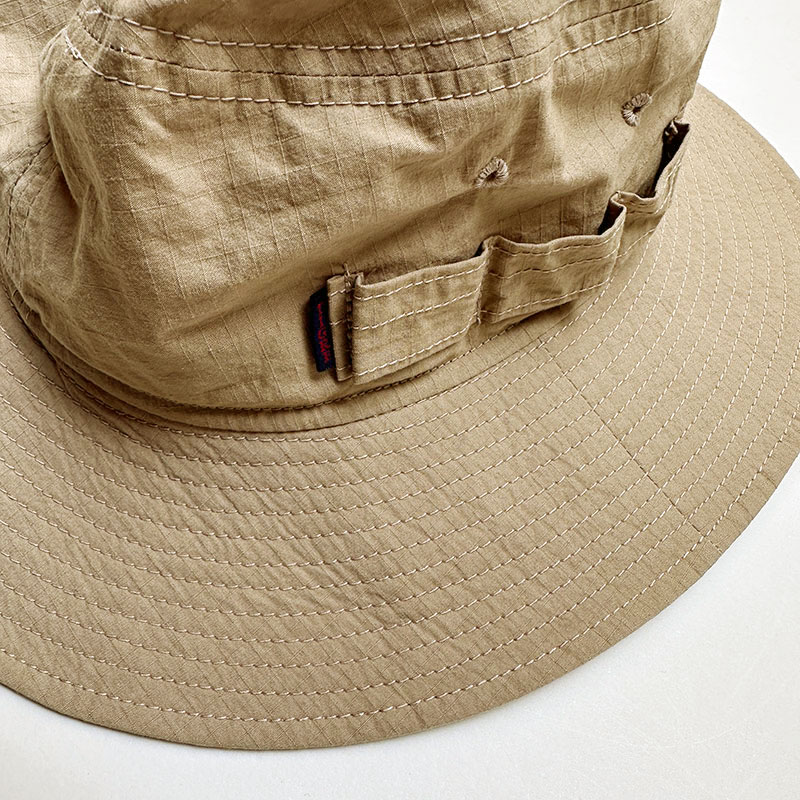 ティグルブロカンテ コットンナイロンリップ Safari Hat