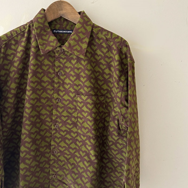 ティグルブロカンテ シェアハートネル ベニスビーチL/S シャツ unisex
